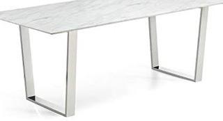 Meridian Furniture 735-T Carlton Dining Table Legs Only, Chrome