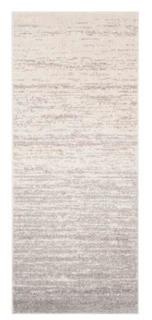 Adirondack Ivory/Silver 2'6"x6' Runner Rug