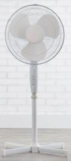 Mainstays Oscillating Stand Fan - White