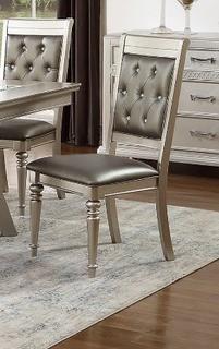 F1705 Silver Dining Chairs - Set of 2