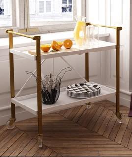 Trevia Folding Bar Cart