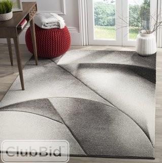 Orren Ellis Anne Gray/Dark Gray Area Rug 6'7" x 9'(OREL5742_23046535)