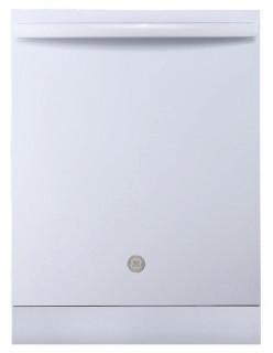 *SOLD*  GE GBT632SGMWW Built-in Dishwasher with Hidden Controls and Stainless Steel Interior- White
 - Scratch & Dent

