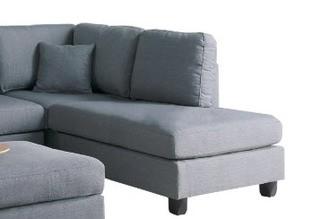 Reversibe L/R Chaise Only, Grey