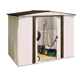 Arrow Newport 8 ft. x 6 ft. Steel Shed