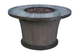 Hampton Bay?42-inch Fire Pit Chat Table