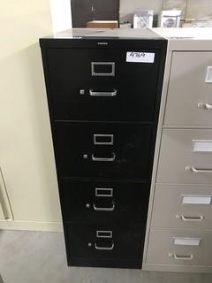 Metal Filing Cabinet 18"x27"x52".