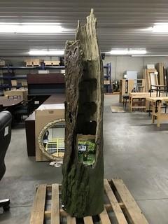 Outdoor Poly-Resin Tree Fountain.