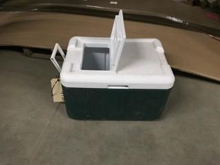 Green Coleman Cooler