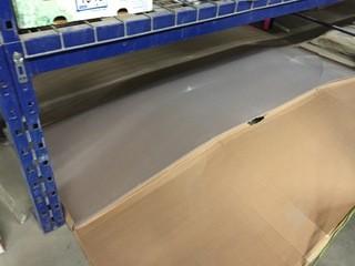 Lot of (3) Plexiglass Sheets 4' x 8', Damaged