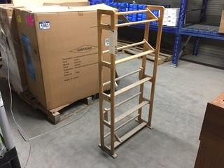 Narrow Wood Shelf 46 1/2"x 22 1/2"x 6 1/2"