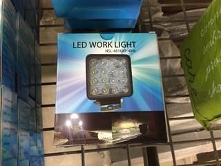 Lot of (4) 48W LED Work Lights