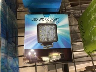 Lot of (4) 48W LED Work Lights