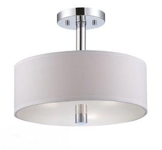 Latitude Run Wittig 3-Light Semi Flush Mount (LTRN2380)