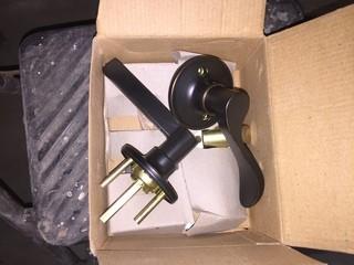Lot of (9) Dexter by Schlage Passage Levers