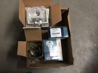 Lot of Dexter by Schlage Assorted Levers and Deadbolt 
