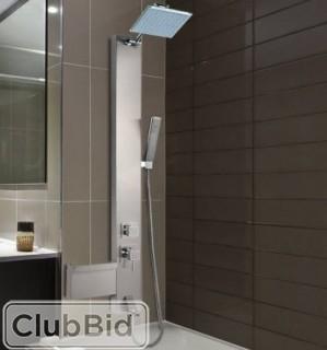 AKDY Rainfall Shower Panel Tower Diverter/Thermostatic (AKDY1281)