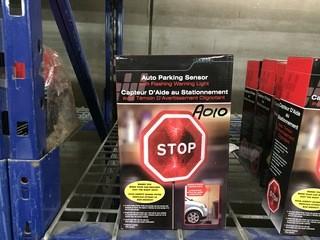 Lot of (4) Auto Parking Sensors with Flashing Warning Light
