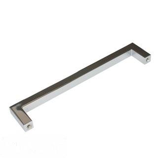 GlideRite Hardware Square Solid 6 1/4 Center Bar Pull - Chrome(GLRT1563_18899072)