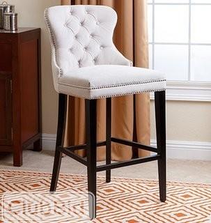 Willa Arlo Interiors Zaphod 30 Bar Stool - Ivory(WRLO7891_22814668)