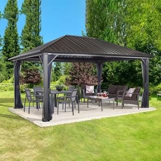 Sojag Genova 16-ft x 12-ft Gazebo Base ONLY