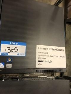 Lenovo ThinkCentre Intel Pentium Dual ES300 @ 2.60 Ghz, 4GB Ram, 250GB HDD