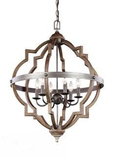 Birch Lane Bennington Candle-Style Chandelier - 6 Light (BL14436_18316334)