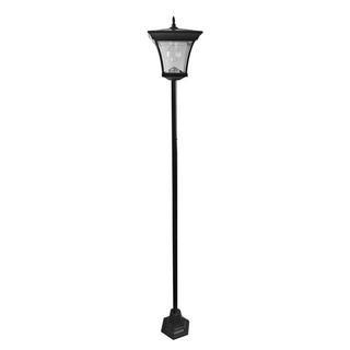 Elegant Home Fashions GA2027 Solar Garden Lamp Post- Lamp and Base ONLY