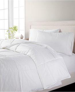 Martha Stewart Dream Comfort Down Alternative Comforter, Queen, White