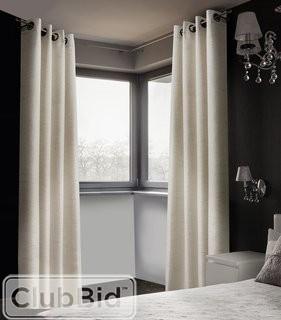 Ebern Designs Alderson Linen Look Solid Blackout Curten Panels - Natural (EBND4432_22134316)