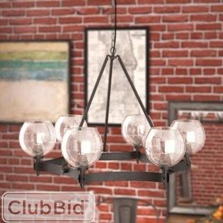 Trent Austin Design Fulton 6-Light Candle-Style Chandelier (TADN3247)