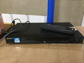 Sony DVD Player c/w Remote