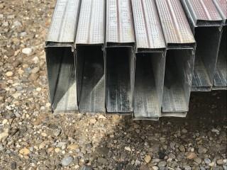 New Bundle Of (10) 2”x4”x10’ Steel Wall Framing 