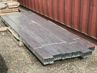 New Bundle Of (10) 2”x4”x10’ Steel Wall Framing 