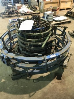 Qty Of Assorted Size Line Up Pipe Clamps