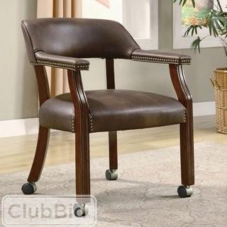 Alcott Hill De Witt Mid-Back Leather Desk Chair (ACOT7902)