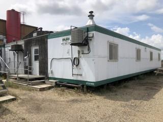 2-Unit Office Trailer, 2002 William Scotsman 12X60ft Skid Mounted Office Trailer. SN 260027469, William Scotsman 12X60ft Skid Mounted Office C/w 8X60ft Covered Walk Way. *Note: SN OBL, Contents Not Included* *Available to Pick Up After August 8*