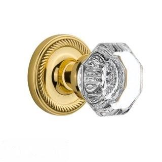 Nostalgic Warehouse Waldorf Passage Door Knob with Rope Rosette (NSTA1253_15385306)