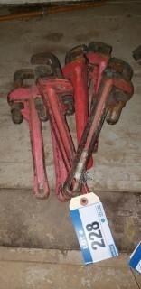 Qty Of (6) Pipe Wrenches
