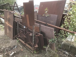 Qty Of Misc Steel C/w Rack