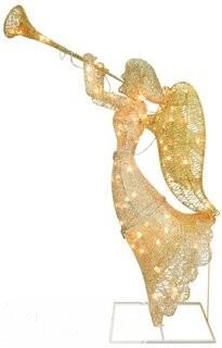 National Tree Co. Angel with Clear Lights Christmas Decoration (NTC3083)