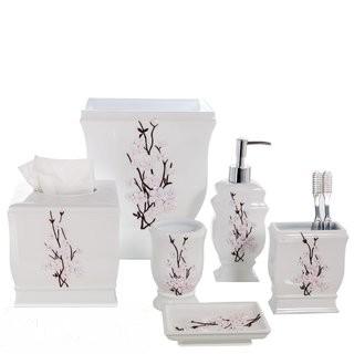 Creative Scents Vanda 6 Piece Bath Accessory Set (CRST1151)
