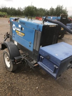 Miller Big Blue 300 S/A Welder C/w Perkins 3 Cyl Diesel. SN LH210117E