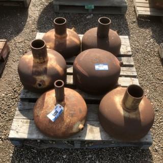 Qty Of Pipe Test Heads