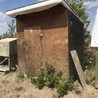 8' X 8' Wooden Shed