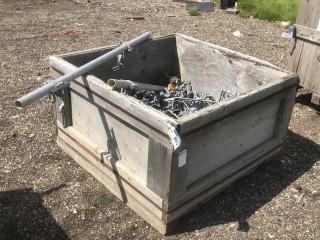 Bin Of Scaffolding Pipe Clamps