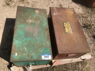 Qty Of (2) Storage Boxes