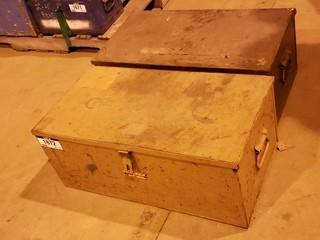 Qty Of (2) Storage Boxes