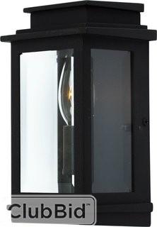 Laurel Foundry Modern Farmhouse Persil 1-Light Outdoor Flush Mount - Black(LRFY6414_20543304)