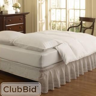 Easy Fit EasyFit Wrap Around Eyelet Ruffled Bed Skirt - Quen or King (EZFT1001_9079474_9079473)